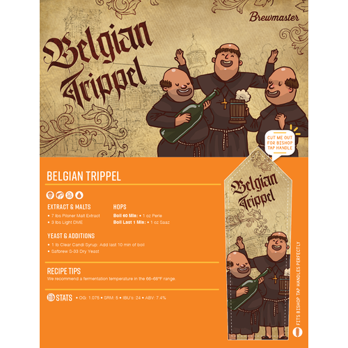 Belgian Trippel - Brewmaster Extract Beer Brewing Kit