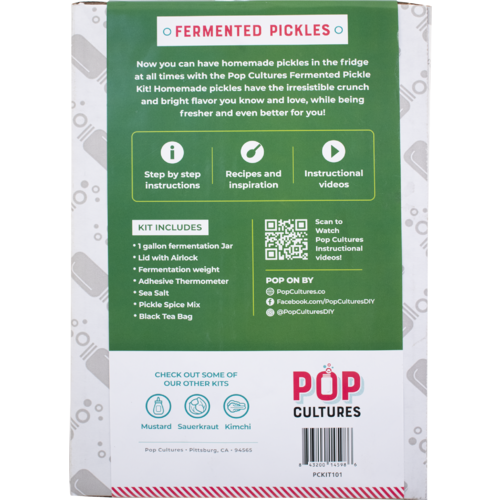 Fermented Pickle Making Kit - Pop Cultures