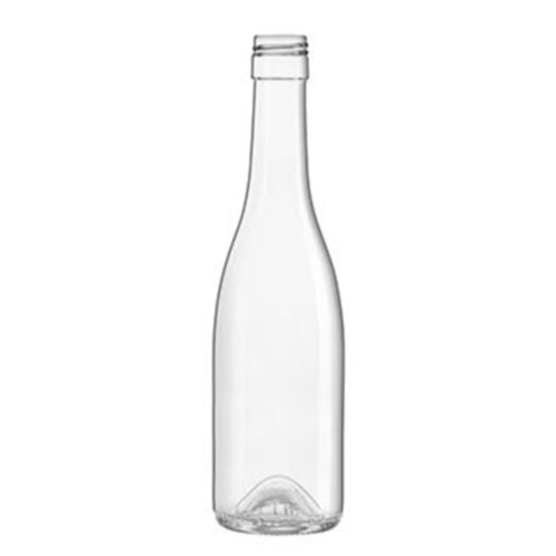 375 mL clear wine bottles, Stelvin screw top - Case of 12
