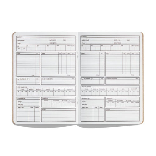 33 Brews: A Homebrewing Log and Brew Journal