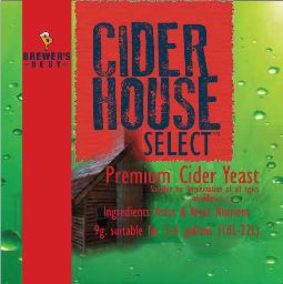 CIDER HOUSE SELECT CIDER YEAST SACHET 9 GRAMS
