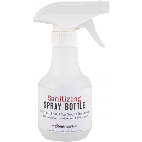 Sanitizing spray bottle