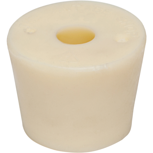 #6 DRILLED RUBBER STOPPER