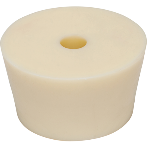 #10 DRILLED RUBBER STOPPER