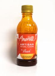 AMORETTI® PEACH ARTISAN FRUIT PUREE 8 OZ