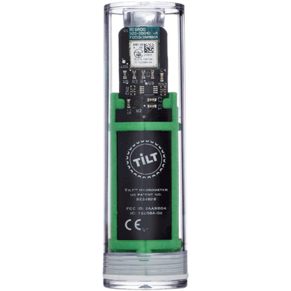 Tilt™ Hydrometer and Thermometer - Green