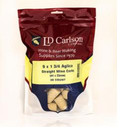 9 X 1 3/4 AGLICA WINE CORKS 30/BAG