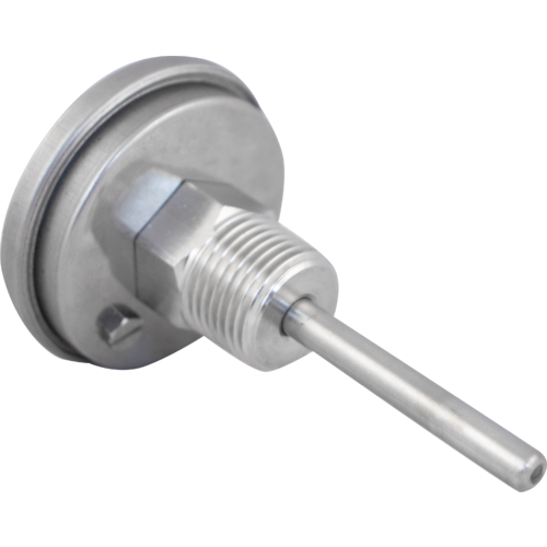1/2" MPT Dial Thermometer for Kettles - 2 in. Face