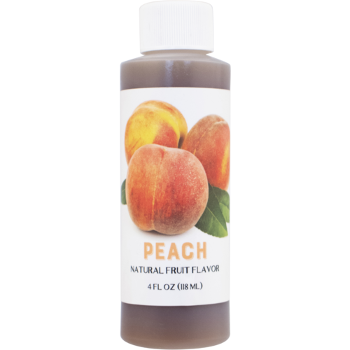 Peach Fruit Flavoring - 4 oz.