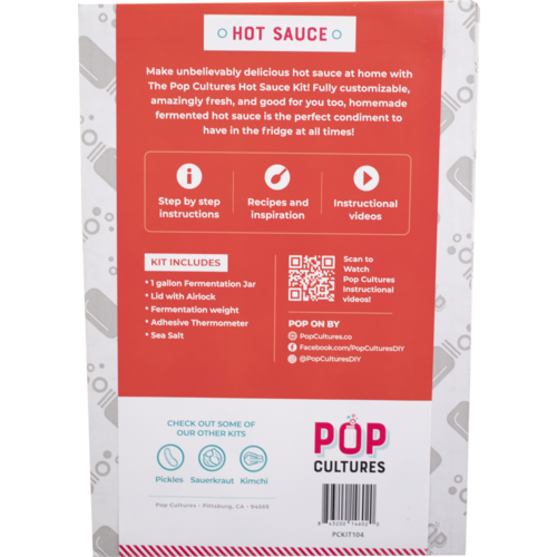 Fermented Hot Sauce Making Kit - Pop Cultures