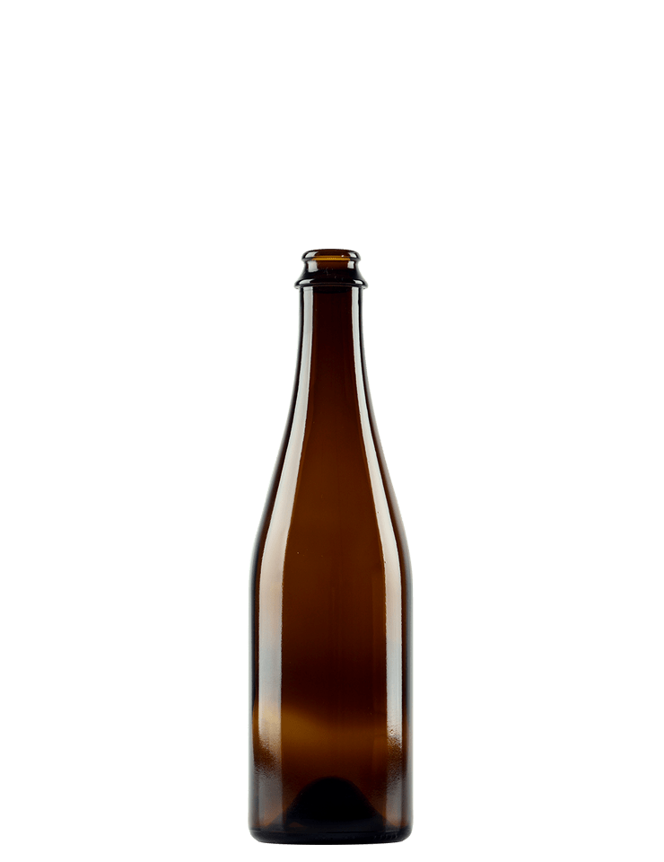 500 ml (16.9oz) Amber Belgian Style Bottles