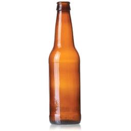 12 OZ AMBER BEER BOTTLES 24/CASE