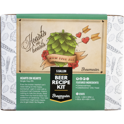 Hearts on Hearts IPA - Extract Beer Brewing Kit