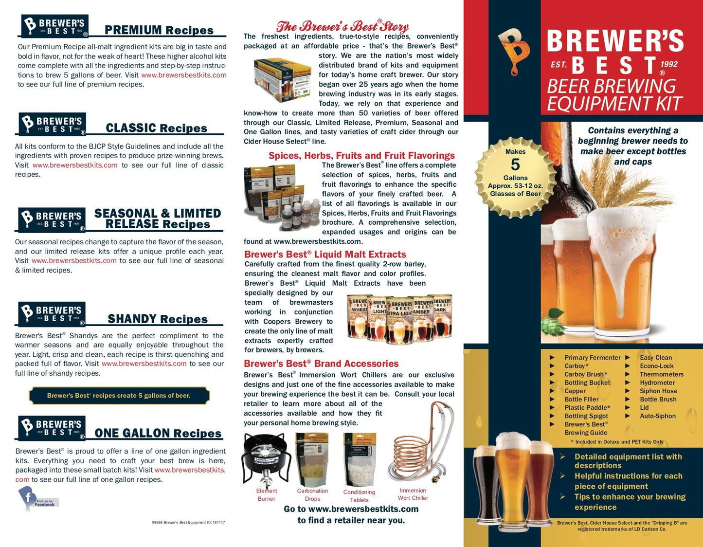 BREWER'S BEST® DELUXE EQUIPMENT KIT