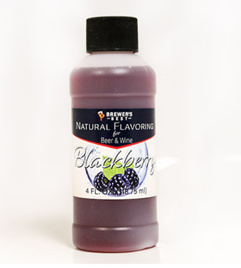 NATURAL BLACKBERRY FLAVORING EXTRACT 4 OZ