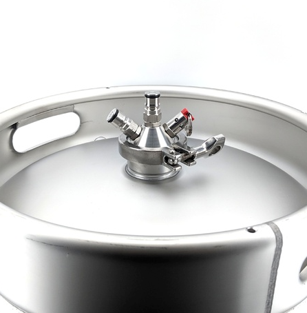 Ball Lock Adapter Tapping Head for Sanke Kegs