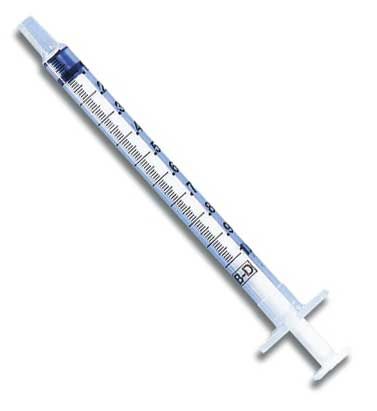 1 ml. Syringe