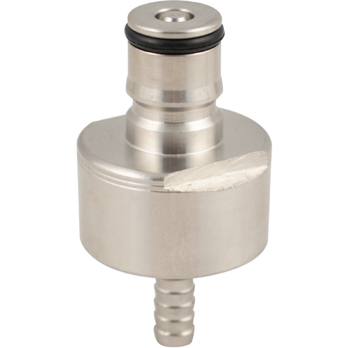 Stainless Steel Threaded Ball Lock Quick Disconnect (QD) Cap