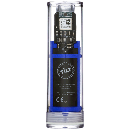 Tilt™ Hydrometer and Thermometer - Blue
