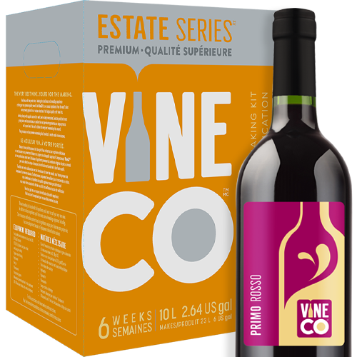 Italian Primo Rosso Wine Making Kit - VineCo Estate Series™