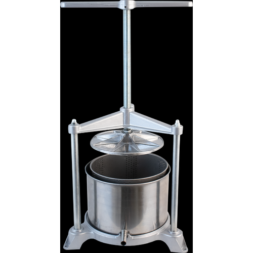 Large Food Press | Fruit | Cheese | Butter | 20 cm x 14.7 cm | Stainless Steel Basket and Basin