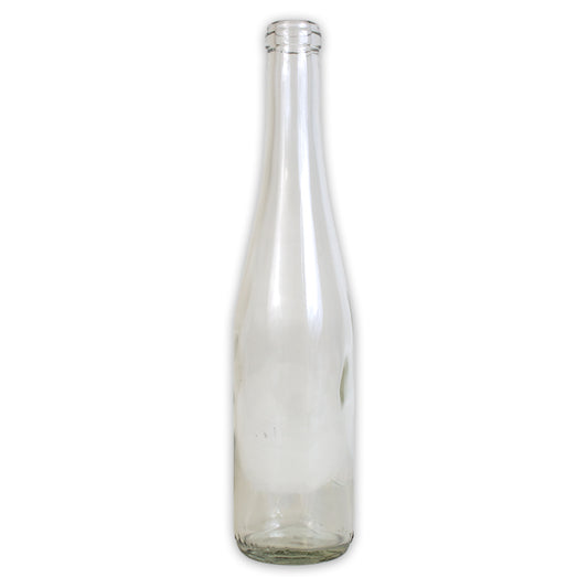 375mL CLEAR RENANA STYLE BURG BOTTLES CORK FINISH 12/CASE