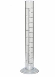 12" PLASTIC HYDROMETER TEST JAR