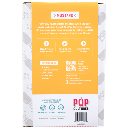 Pop Cultures | Mustard Making Kit