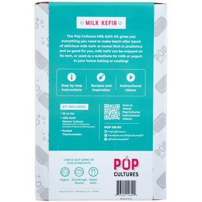 Pop Cultures | Milk Kefir Making Kit