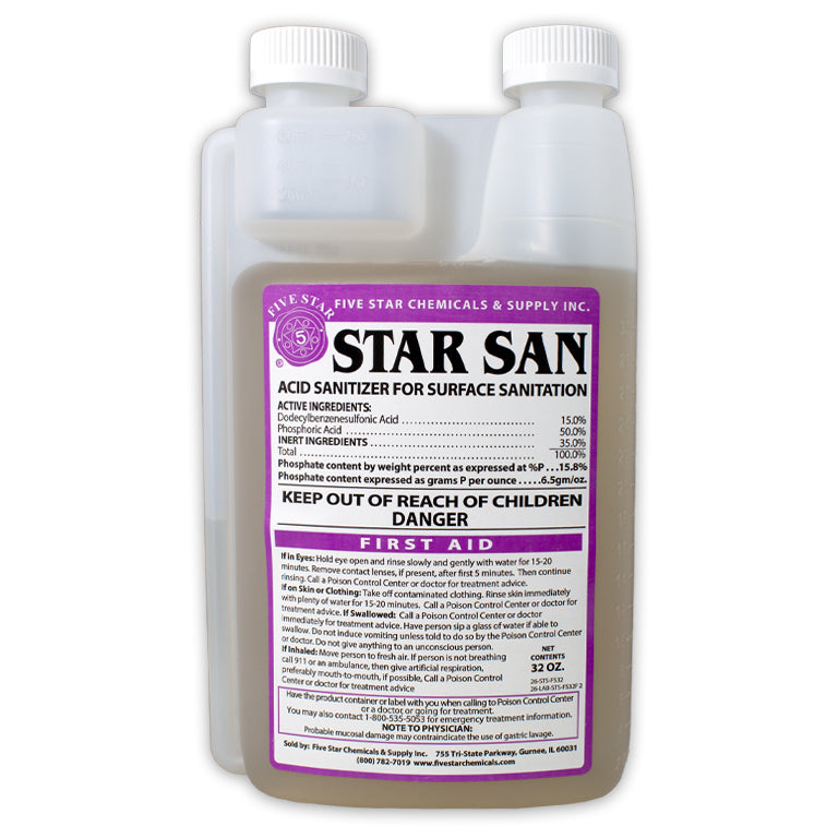 FIVE STAR STAR SAN 32 OZ