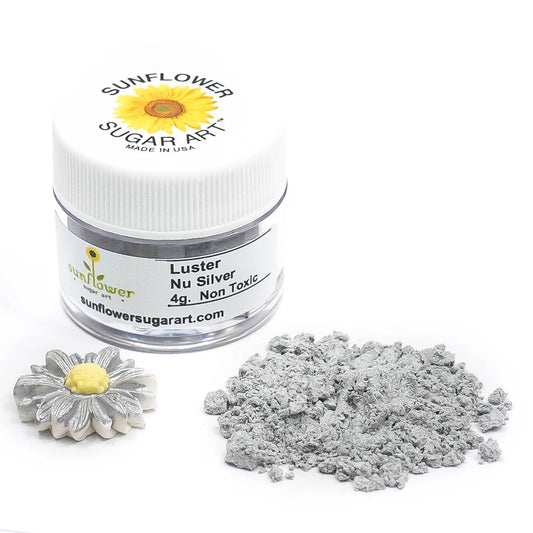 Sunflower Sugar Art-Luster Nu Silver