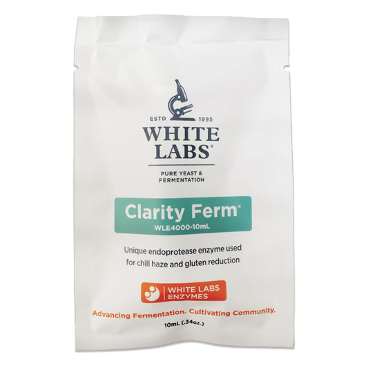 WLN4000 WHITE LABS CLARITY-FERM 10mL SINGLE DOSE FOR 5-7 GALLON