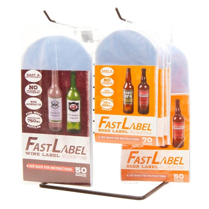 Fastlabel Beer Label Sleeves - 12 oz