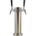 KOMOS® Stainless Draft Tower With Intertap Faucets (w/ Duotight Fittings)