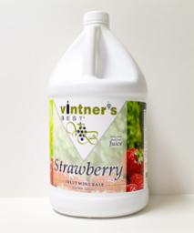 VINTNER'S BEST® STRAWBERRY FRUIT WINE BASE 128 OZ (1 GALLON)
