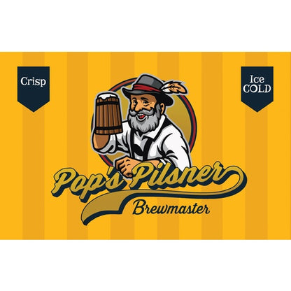 Pop's Pilsner - Brewmaster Extract Beer Brewing Kit