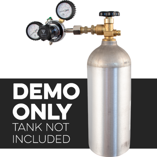 KOMOS® CO2 Regulator to Nitrogen Tank Adapter
