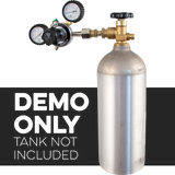 KOMOS® CO2 Regulator to Nitrogen Tank Adapter