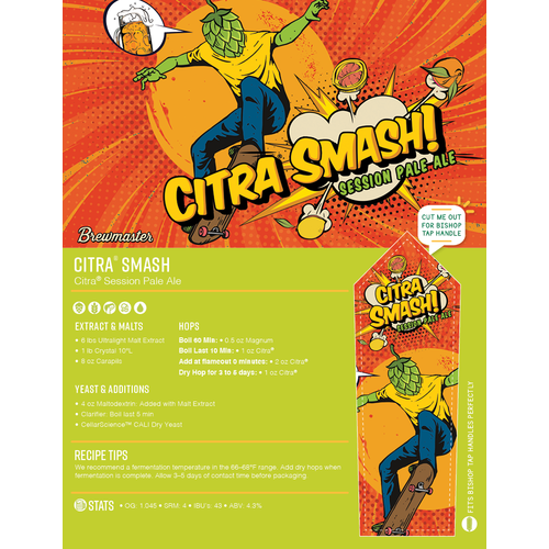 Citra SMASH Session Pale Ale - Brewmaster Extract Beer Brewing Kit