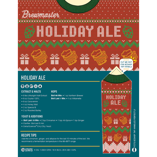 Holiday Ale - Brewmaster Extract Beer Brewing Kit
