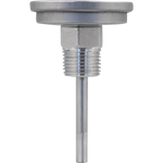 1/2" MPT Dial Thermometer for Kettles - 2 in. Face