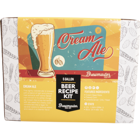 Cream Ale - Brewmaster Extract Beer Brewing Kit