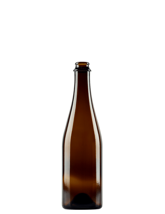 500 ml (16.9oz) Amber Belgian Style Bottles