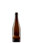 500 ml (16.9oz) Amber Belgian Style Bottles