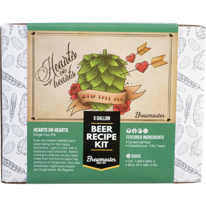 Hearts on Hearts IPA - Extract Beer Brewing Kit