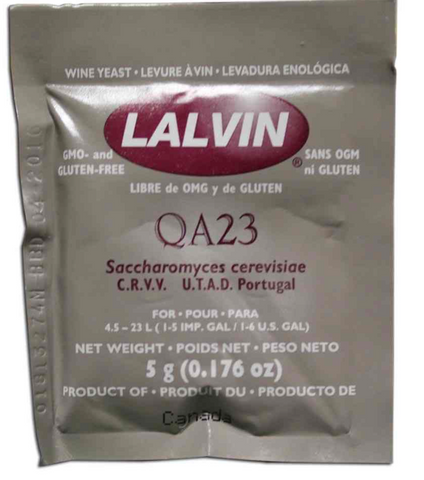 QA23 LALVIN ACTIVE FREEZE-DRIED WINE YEAST