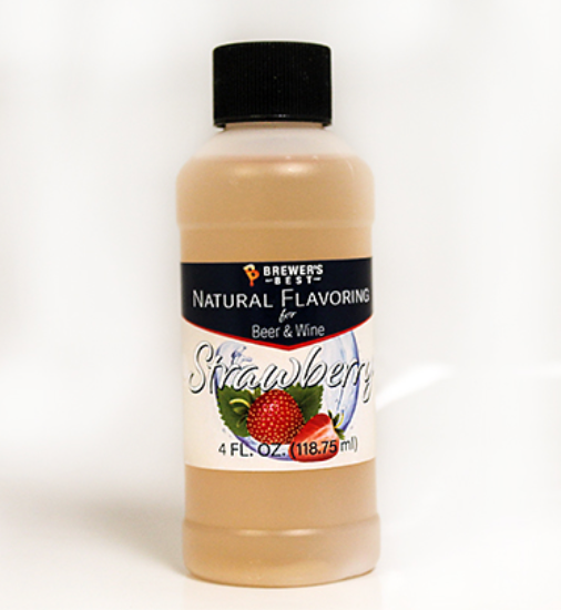 NATURAL STRAWBERRY FLAVORING EXTRACT 4 OZ