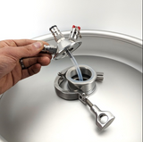 Ball Lock Adapter Tapping Head for Sanke Kegs